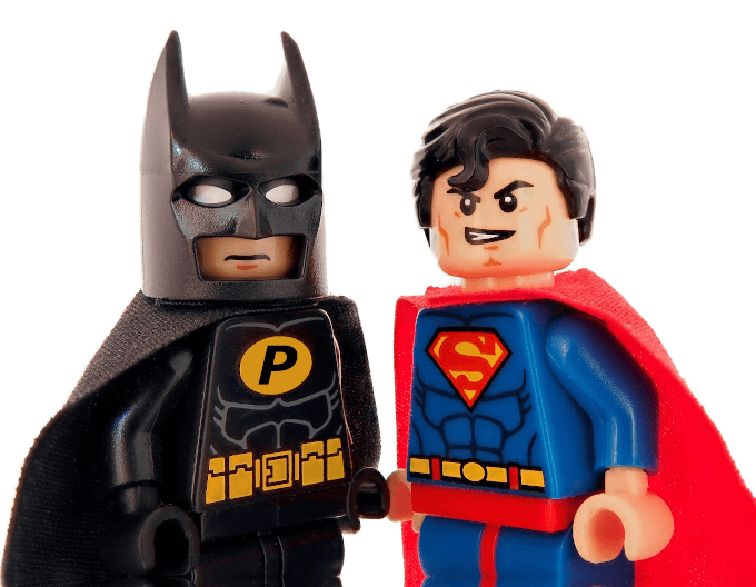 Lego Batman and Superman